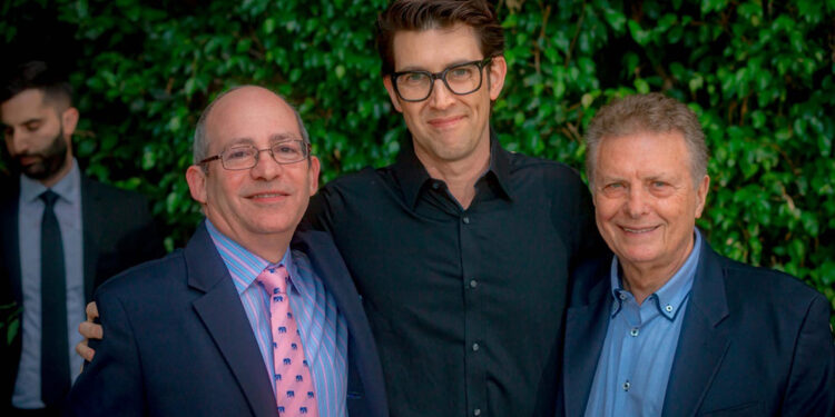 מימין לשמאל: מאיר פניגשטיין, גיא נתיב והלל ניומן מתכוננים לקראת הפסטיבל ה-35!