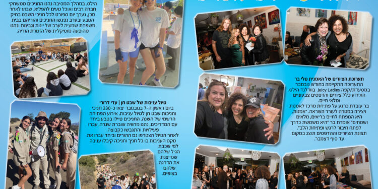 החודש בתמונות