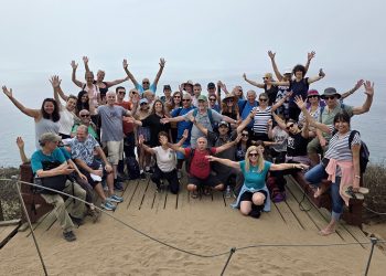 קבוצת מטיילי L.A יצאה ל- טיול חופים ל-Point Dume